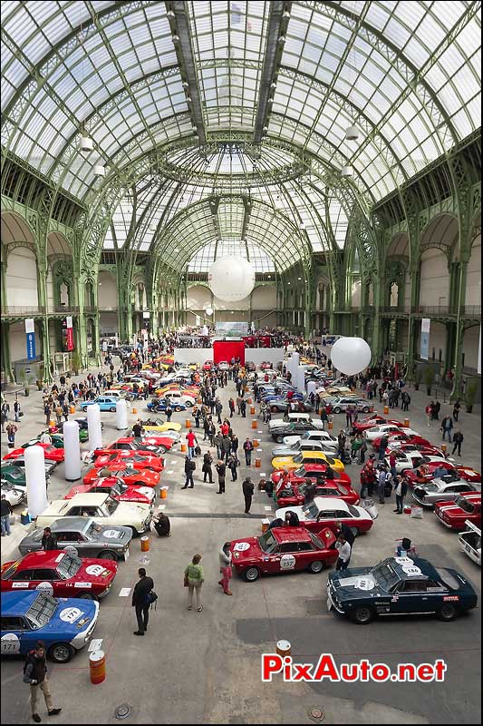 grande verriere du grand palais, Tour Auto 2013