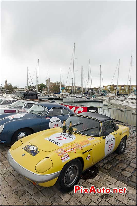 Lotus Elan, n77, la Rochelle Tour Auto 2013