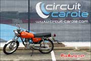 Trophee Coluche 2013, circuit Carole honda 125cg
