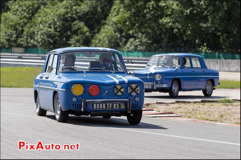 Renault 8 Gordini Chicane Nord, Autodrome Heritage Festival