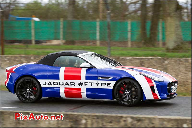 Jaguar F-Type Union Jack, Coupes de Printemps 2014