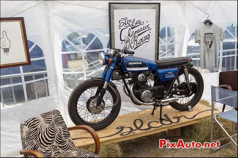Prepa 125 Honda Sur-Les-Chapeaux-de-Roues, Cafe Racer Festival 2014