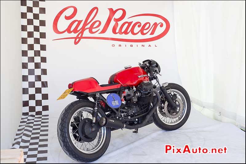Moto Guzzi au Stand Photo Cafe Racer Original