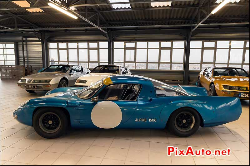Prototype Alpine A210, musee jean-charles redele