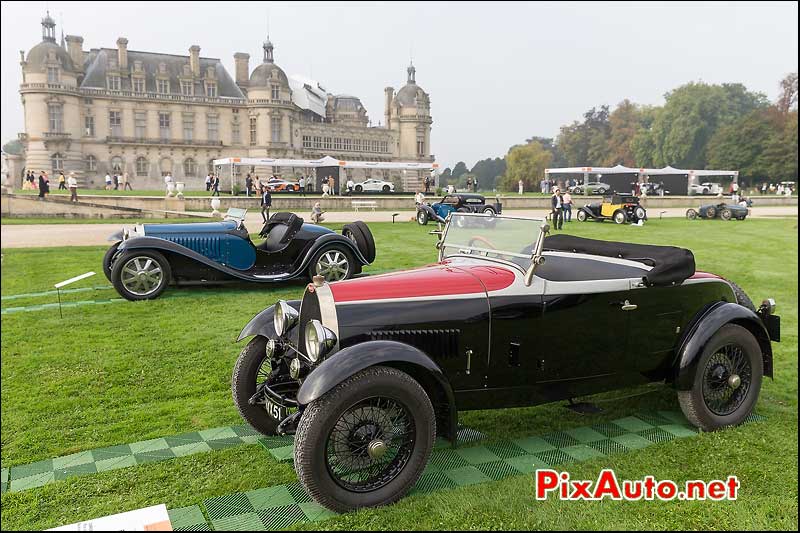 Chantilly Art et Elegance, Bugatti T23 Roadster