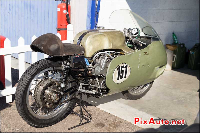 B122 Moto Guzzi 500 V8 1957, Coupes Moto Legende 2014