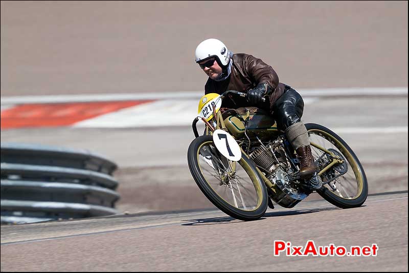 C218 Harley Davidson 1000 Racer 1918, Coupes Moto Legende
