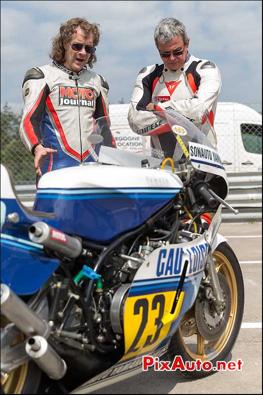Gerald Armand et Dieter Braun, Coupes Moto Legende