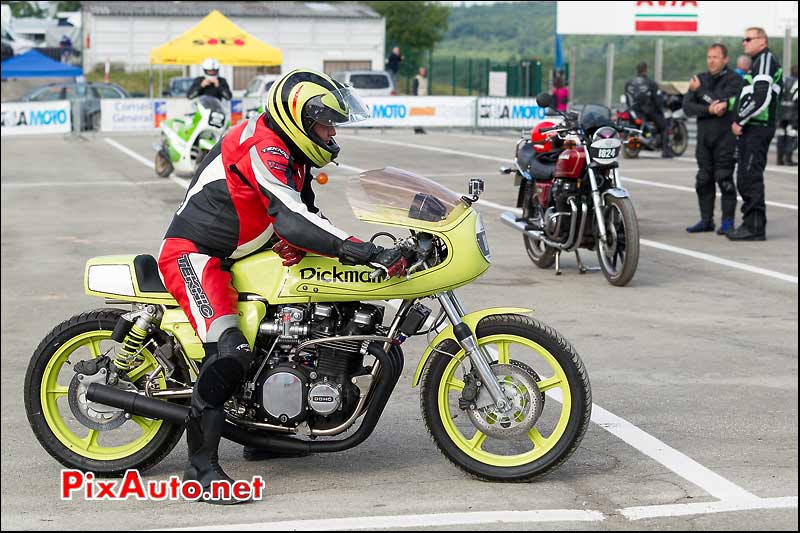 I841 Rickman Kawazaki 900z 1977, Coupes Moto Legende