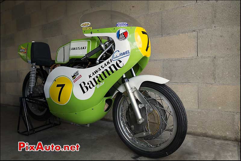 Kawasaki 500 H1R Christian Ravel, Coupes Moto Legende