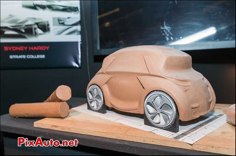 Maquette Voiture Argile, Exposition Concept Cars, 29e FAI