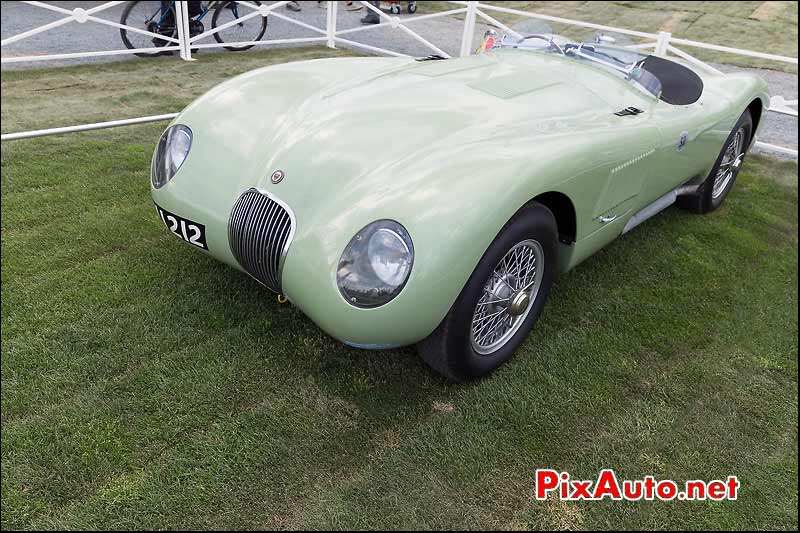 Jaguar Type-C, 90ans innovation au Mans-Classic