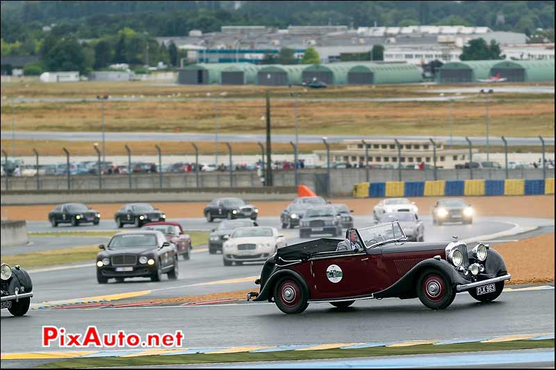 Parade Bentley, Le Mans Classic 2014