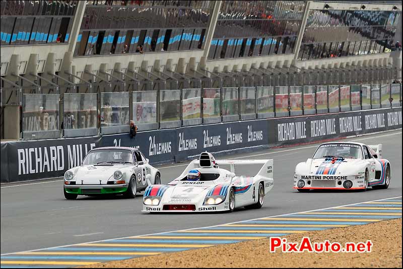 Parade Porsche Martini, Le Mans Classic