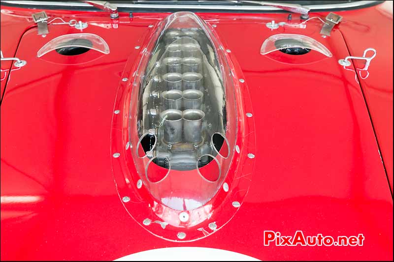 Trompettes carburateur V12 Ferrari Bredvan, Le Mans Classic