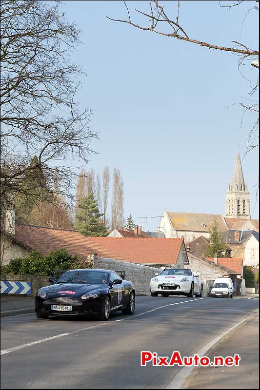 Aston Martin DB9, La Ferte Alais, 21e Rallye-de-Paris