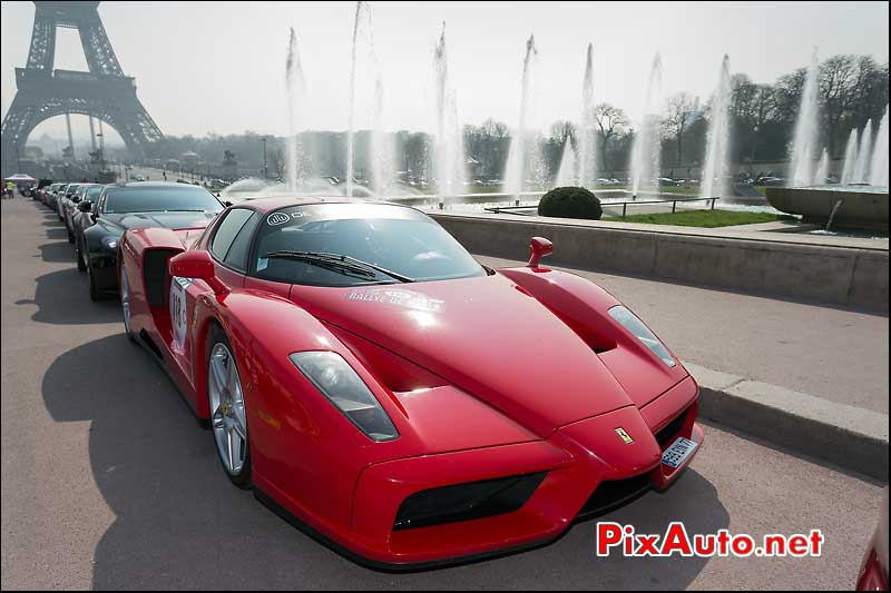 Ferrari Enzo #118, Fontaines du Trocadero, 21e Rallye-de-Paris