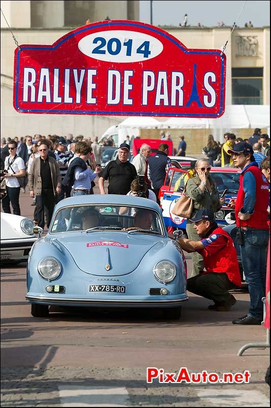 Porsche 356 #3, 21e Rallye-de-Paris