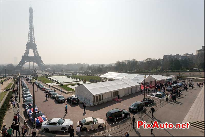 21e Rallye-de-Paris, Fontaines du Trocadero