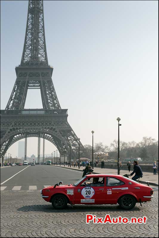 Toyota Sprinter #20, Eiffel Tower, 21e Rallye-de-Paris