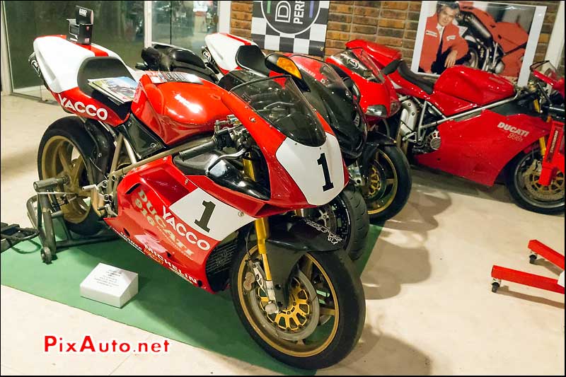 Salon Moto Legende, Ducati 916 Ex Stephane Chambon