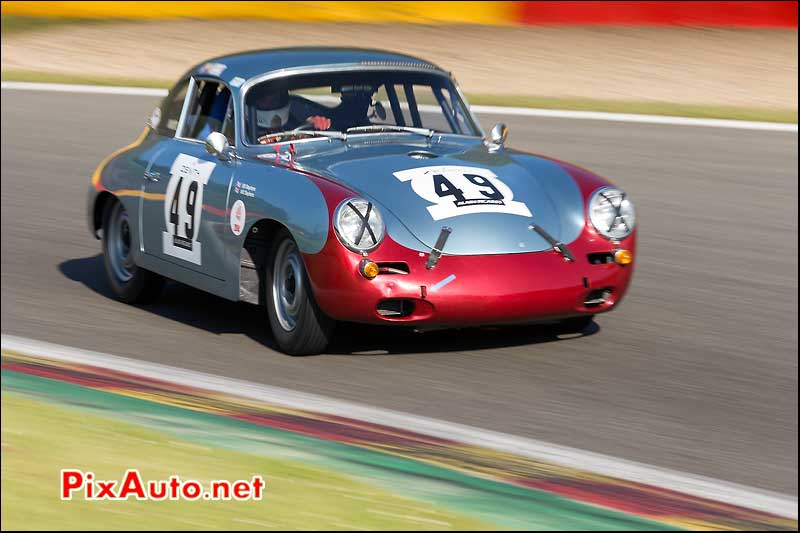 Porsche 356SC, sixties endurance SPA-Classic