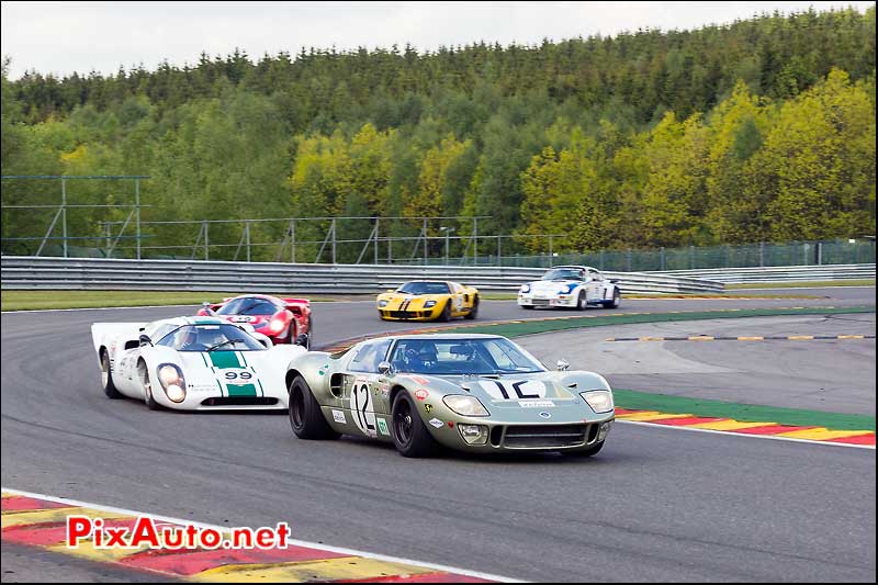 Ford GT40, SPA-Classic Cer1, les Combes