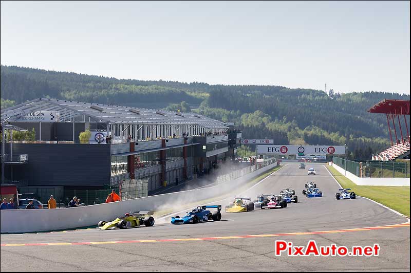 SPA-Francorchamps Start Race Formule 2, SPA-Classic 2014
