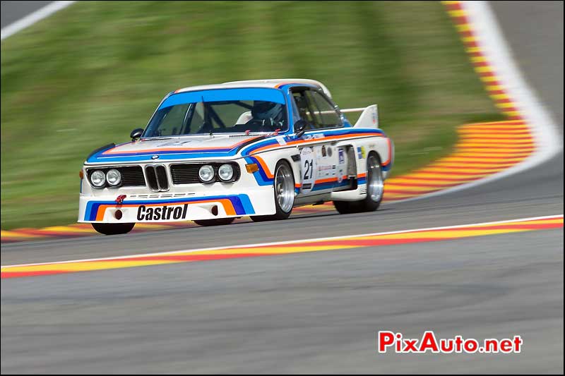 BMW 3csl, Eau Rouge, Heritage-Touring-Cup SPA-Classic