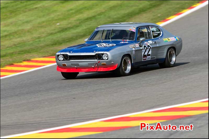 Ford Capri 2600RS, Eau Rouge, Heritage-Touring-Cup SPA-Classic 2014