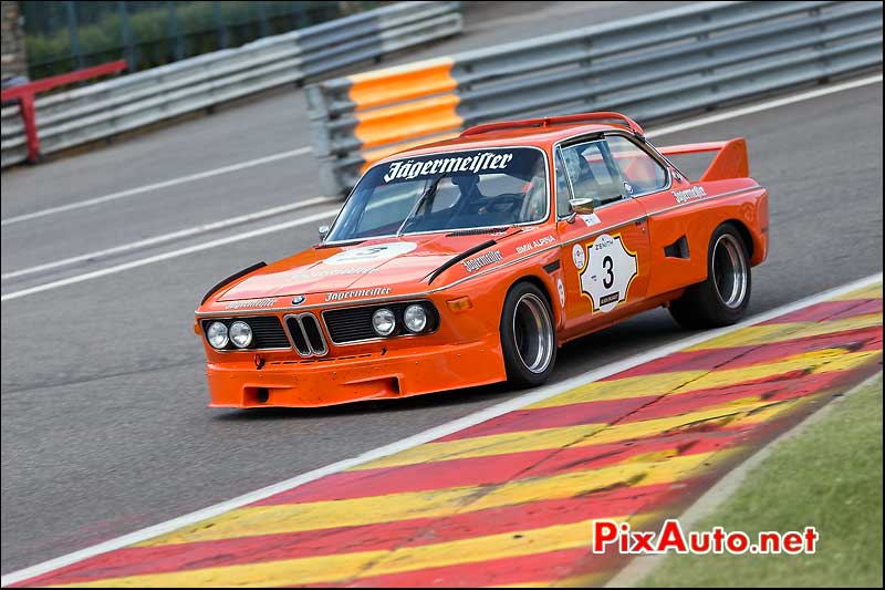 BMW 3csl Jagermeister, Heritage-Touring-Cup SPA-Classic