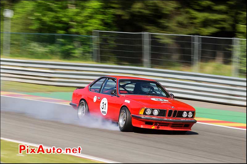 BMW 635csi blocage roue, Heritage-Touring-Cup SPA-Classic