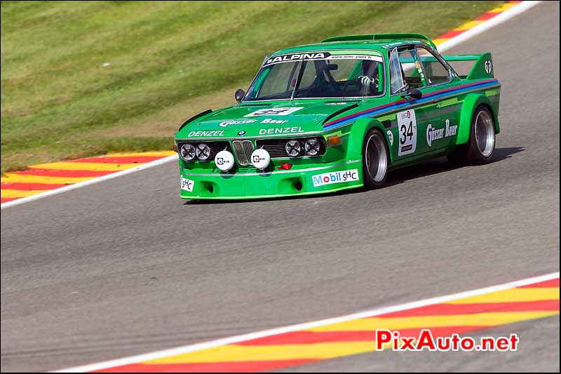BMW 3csl 1975, Heritage-Touring-Cup SPA-Classic