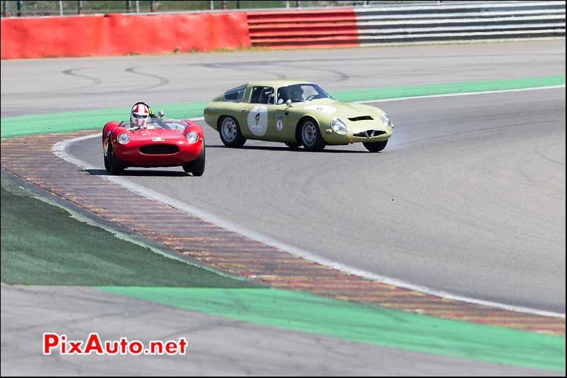 Cooper Monaco, Alfa Romeo Giulia TZ, Trofeo-Nastro-Rosso SPA-Classic