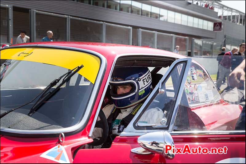 Alex Furiani au volant Alfa Romeo GTA, U2TC SPA-Classic