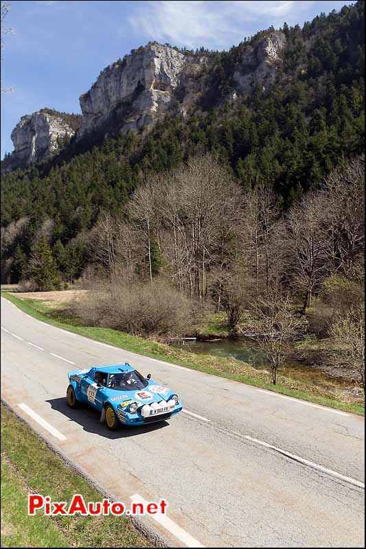 Lancia Stratos Gr4, massif du Vercors, Tour-Auto-Optic-2000