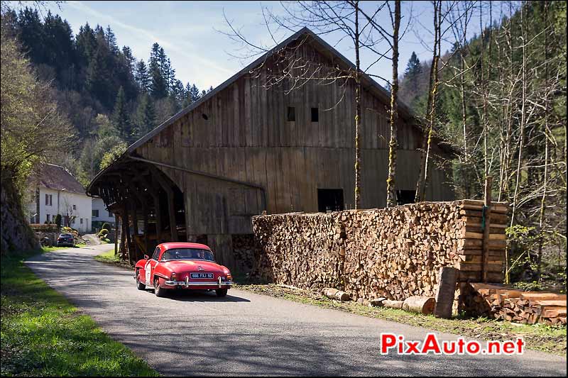 Mercedes-Benz 190SL, Route Forestiere du Doubs, Tour-Auto-Optic-2000 