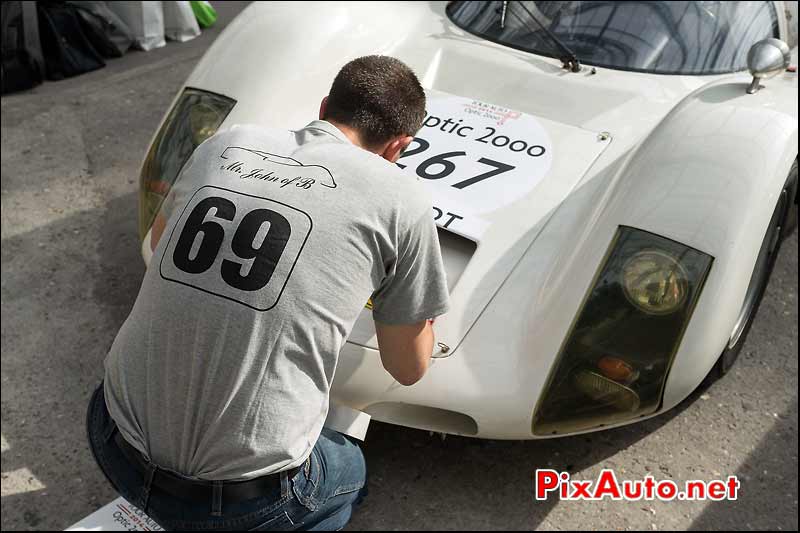 Porsche 906 de 1966, Grand Palais, Tour-Auto-Optic-2000