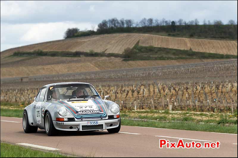 Porsche Martini 911RSR, Vignes De Chablis, Tour-Auto-Optic-2000