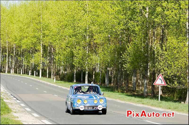 Renault 8 Gordini, Haute Marne, Tour-Auto-Optic-2000 