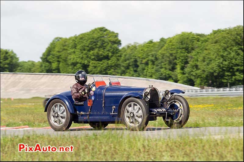 Vintage Revival, Bugatti T51R GP, Chicane Nord