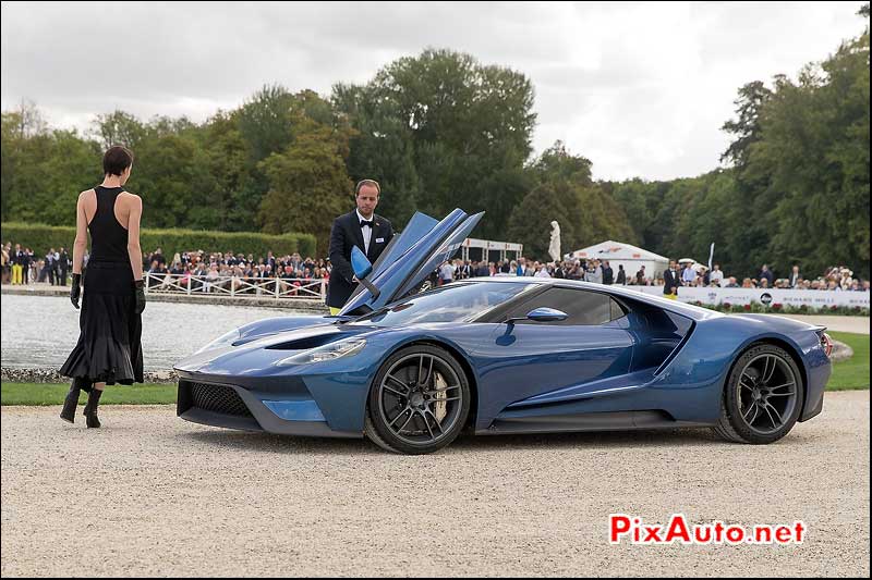 Chantilly-Arts-et-Elegance-Richard-Mille, Ford GT et robe couturier Haider Ackermann
