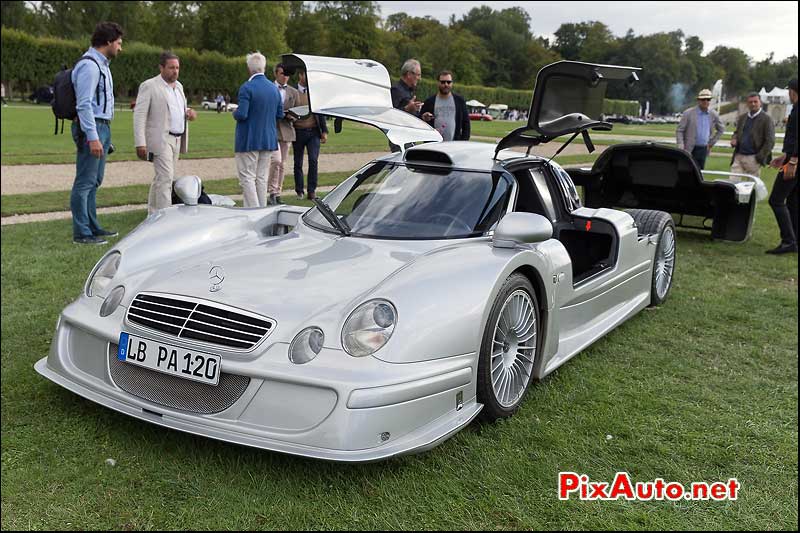 Chantilly-Arts-et-Elegance-Richard-Mille, Mercedes-Benz CLK-LM Strassenversion