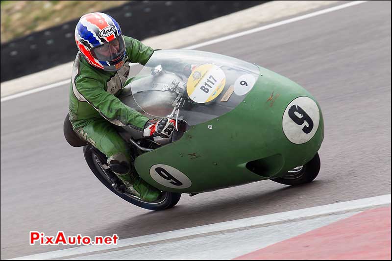 Coupes Moto Legende B117, Moto Guzzi 500cc 8c
