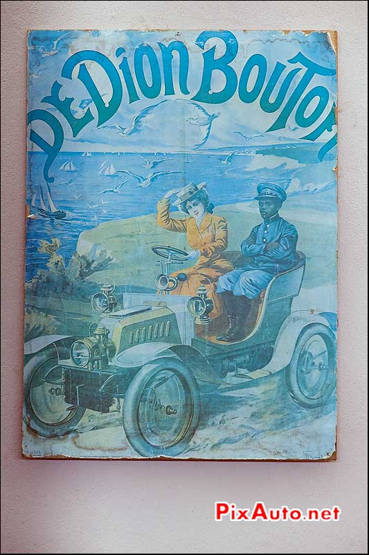 Musee-Automobile-Vendee, Affiche De Dion Bouton