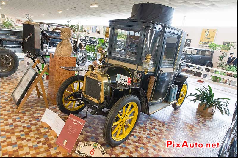 Musee-Automobile-Vendee, Peugeot Frere C2 V2 1910