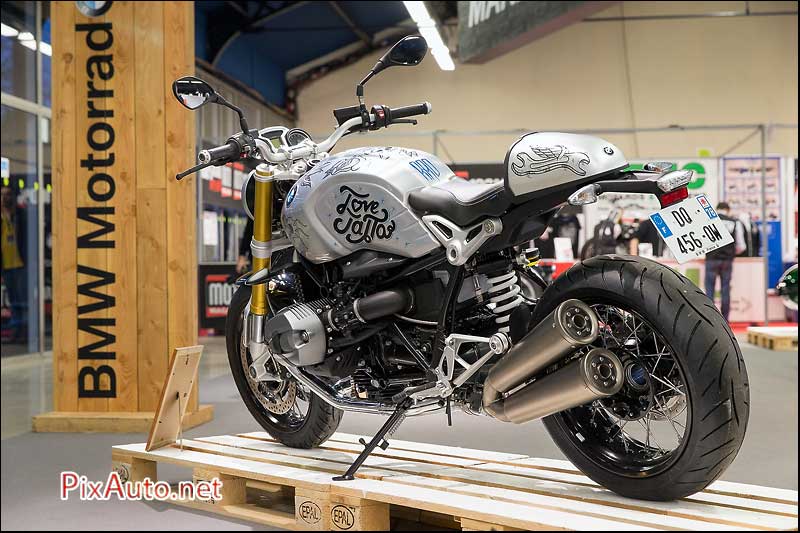 Salon-Moto-Legende 2015, BMW R NineT Art Bike