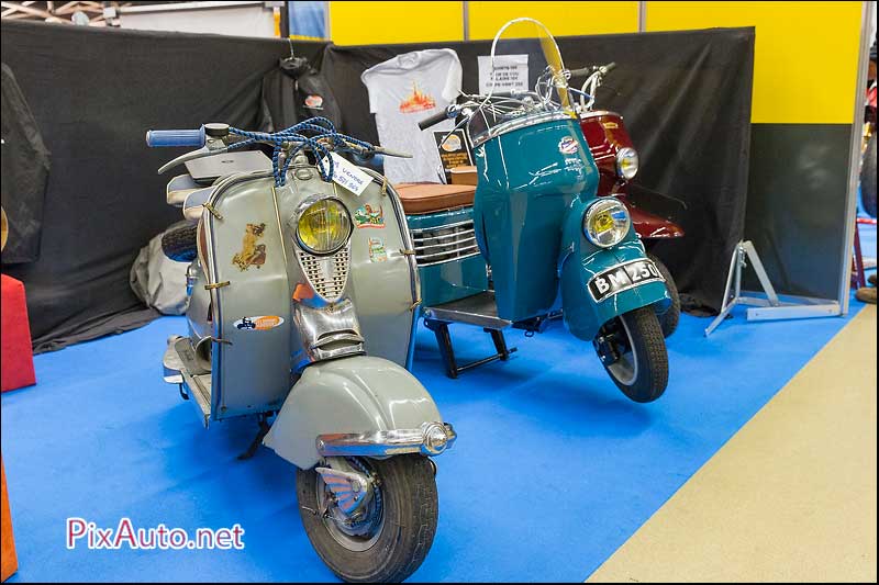 Salon-Moto-Legende 2015, Stand Les Tontons Scooter