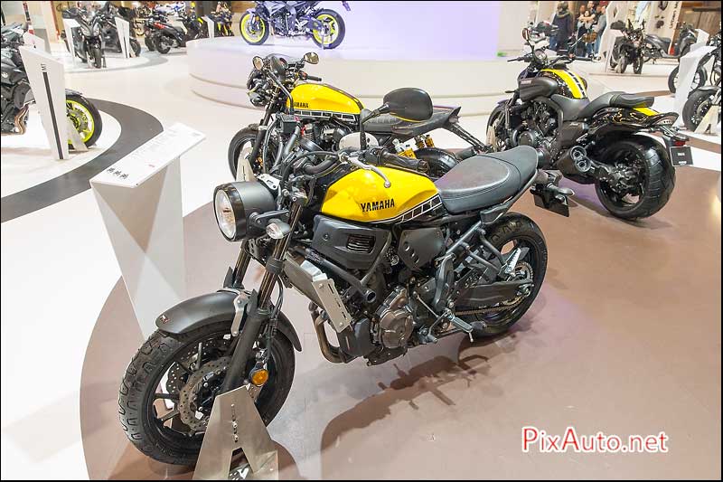 Salon-de-la-Moto 2015, Yamaha XSR700 60th Anniversary.