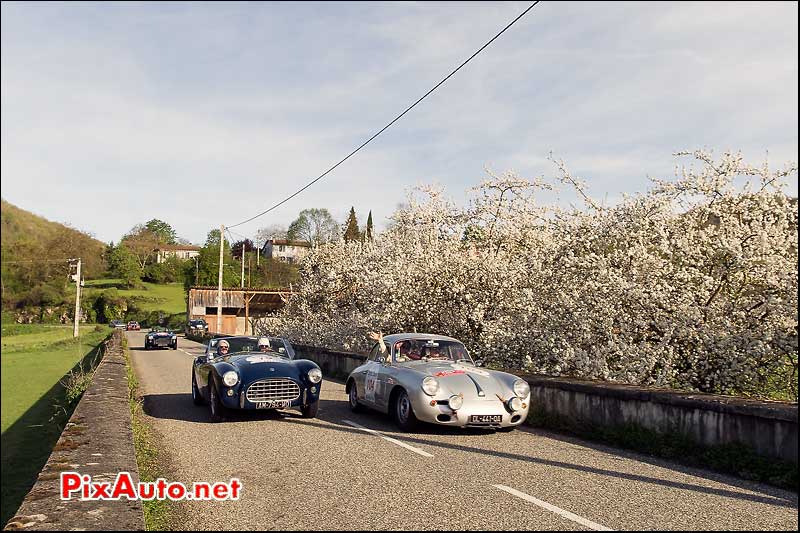 Tour Auto, Ac-Ace Bristol et Porsche 356